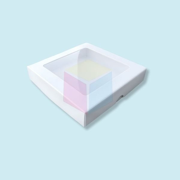 Custom Clear Lid Gift Boxes