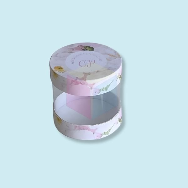 Custom Round Gift Box with Lid