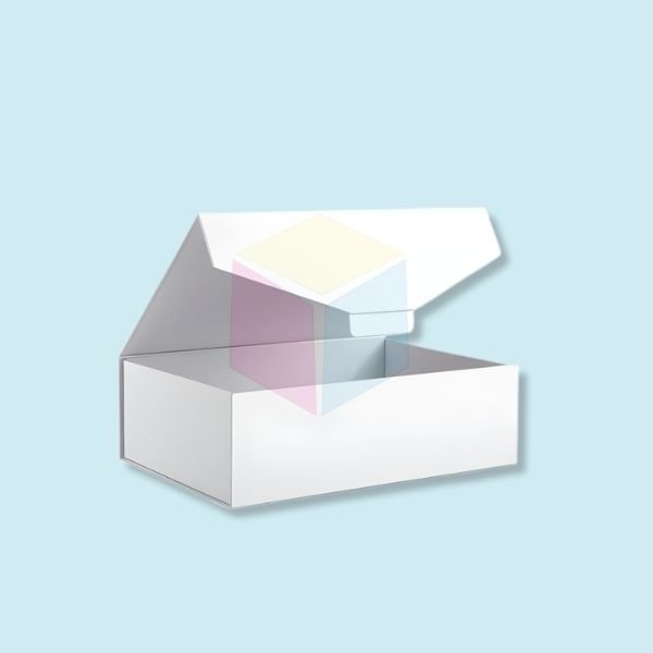 Custom Sturdy White Gift Boxes