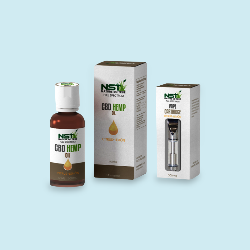 Hemp Oil Packaging