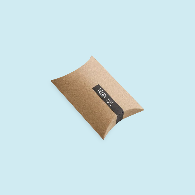 Kraft Pillow Boxes